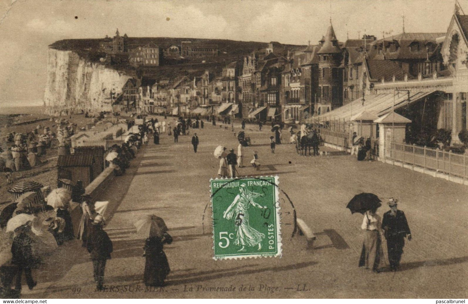 MERS LES BAINS - LA  PROMENADE DE LA PLAGE - Mers Les Bains