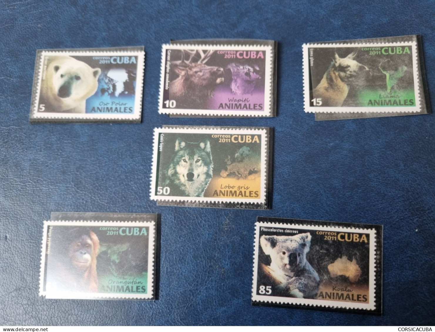 CUBA  NEUF  2011   ANIMALES  //  PARFAIT  ETAT  //  1er  CHOIX  // - Unused Stamps