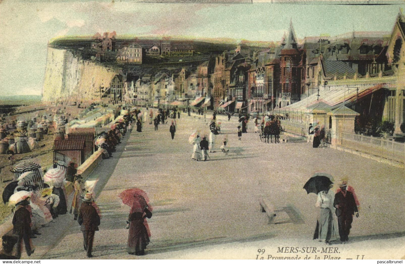 MERS LES BAINS - LA PROMENADE DE LA PLAGE - Mers Les Bains