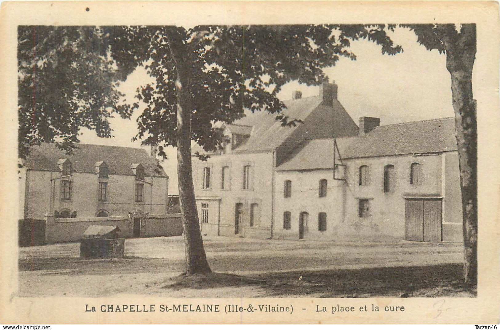 25.04.2024 - B - LA CHAPELLE ST MELAINE La Place Et La Cure - Autres & Non Classés