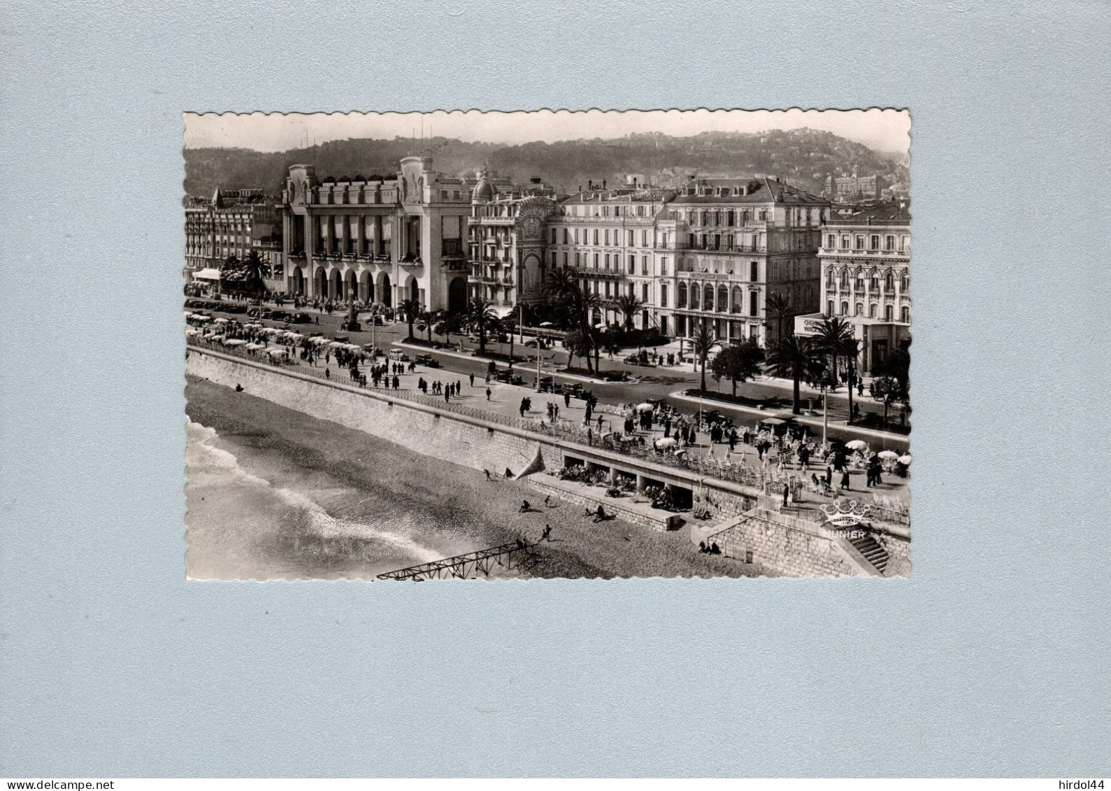 Nice (06) : La Promenade Des Anglais Et Le Palais De La Méditerranée - Viste Panoramiche, Panorama