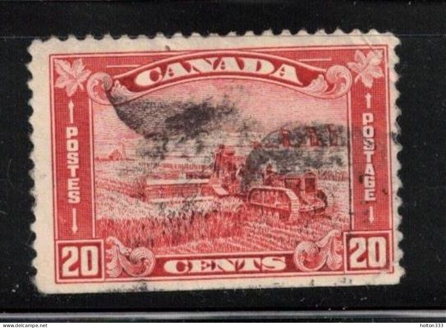 CANADA Scott # 175 Used - Harvesting Wheat - Oblitérés