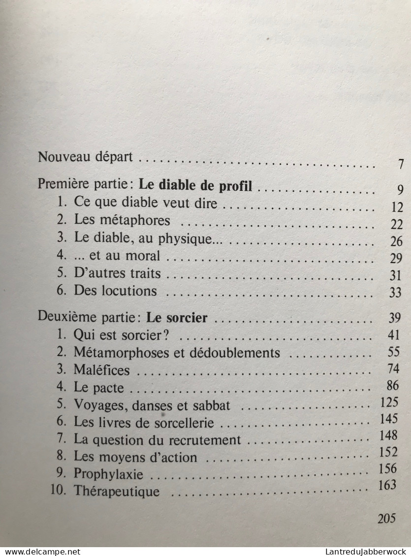 Albert DOPPAGNE Le Diable Dans Nos Campagnes Usages Et Croyances Populaires Régionalisme Folklore Légendes Sorcier Conte - België