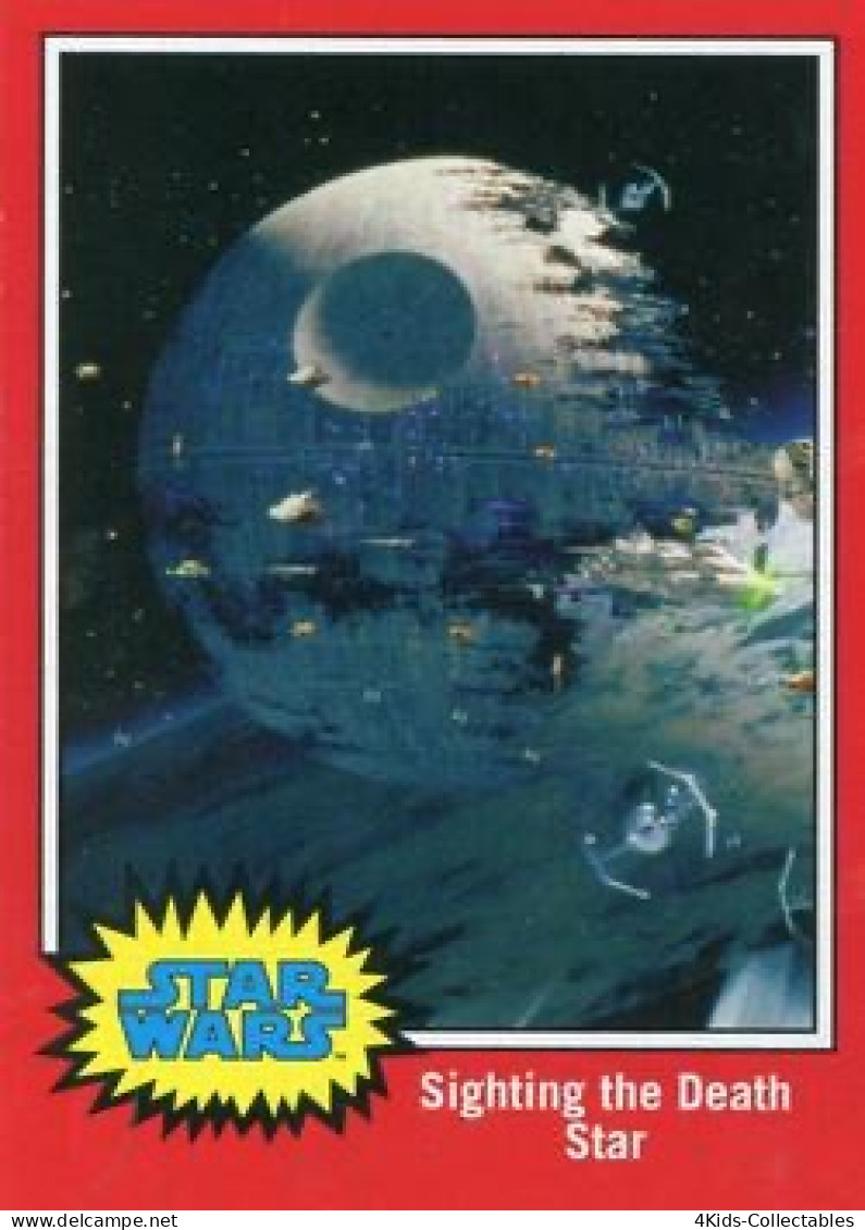 2015 Topps STAR WARS Journey To The Force Awakens "Classic Caption" CC-4 Sighting The Death Star - Star Wars