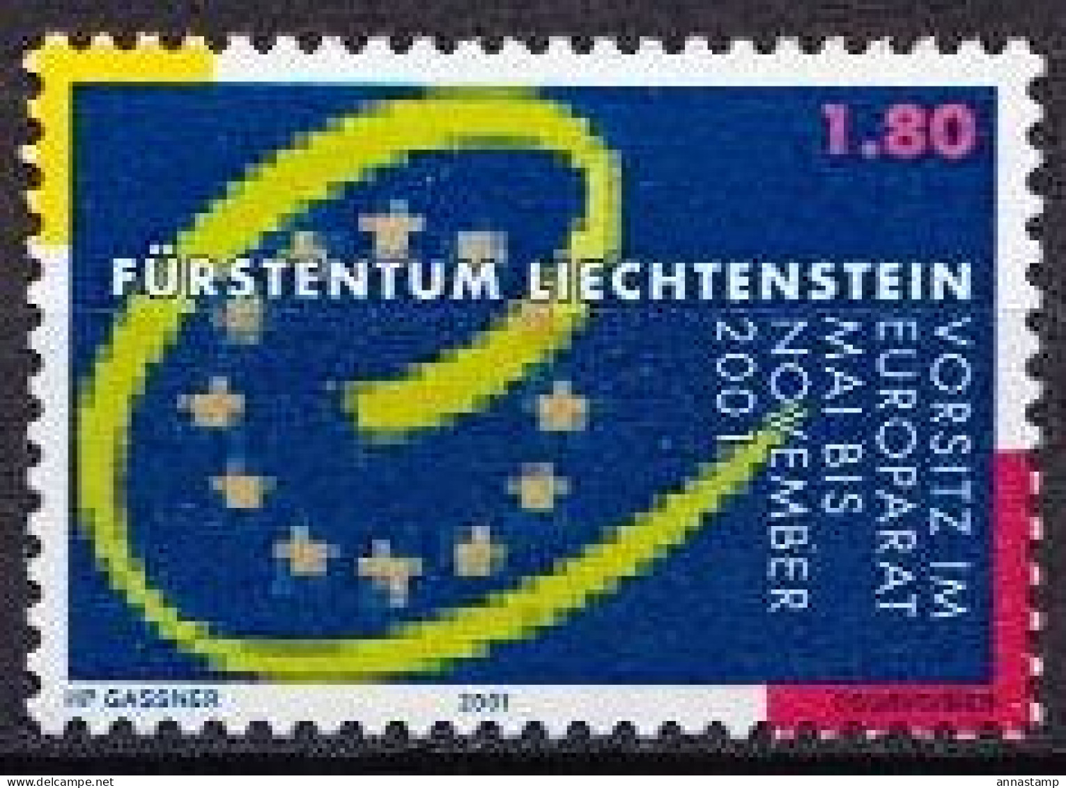 Liechtenstein MNH Stamp - ONU