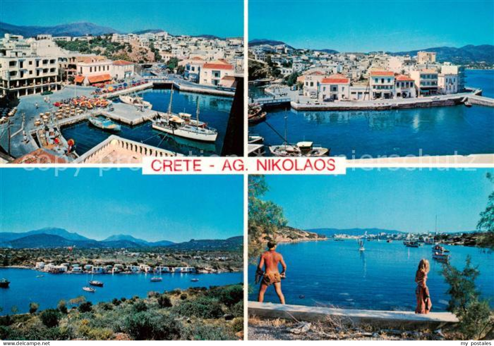 73860963 Crete  Kreta Greece AG Nikolaos Panorama  - Grecia