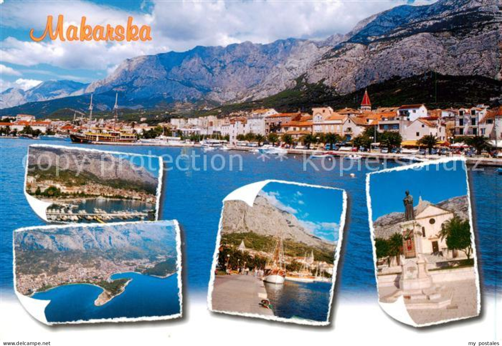 73860945 Makarska Croatia Teilansichten Fliegeraufnahmen  - Kroatien