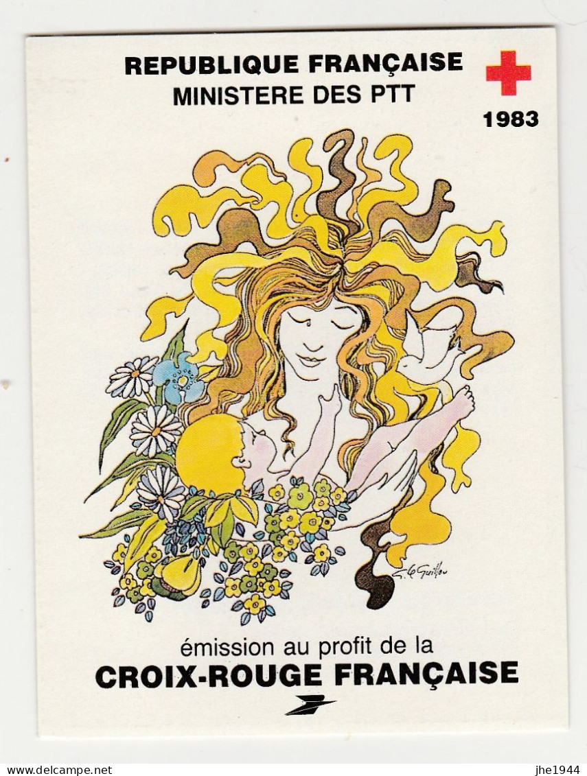 France Carnet Croix Rouge N° 2032 ** Année 1983 - Croix Rouge