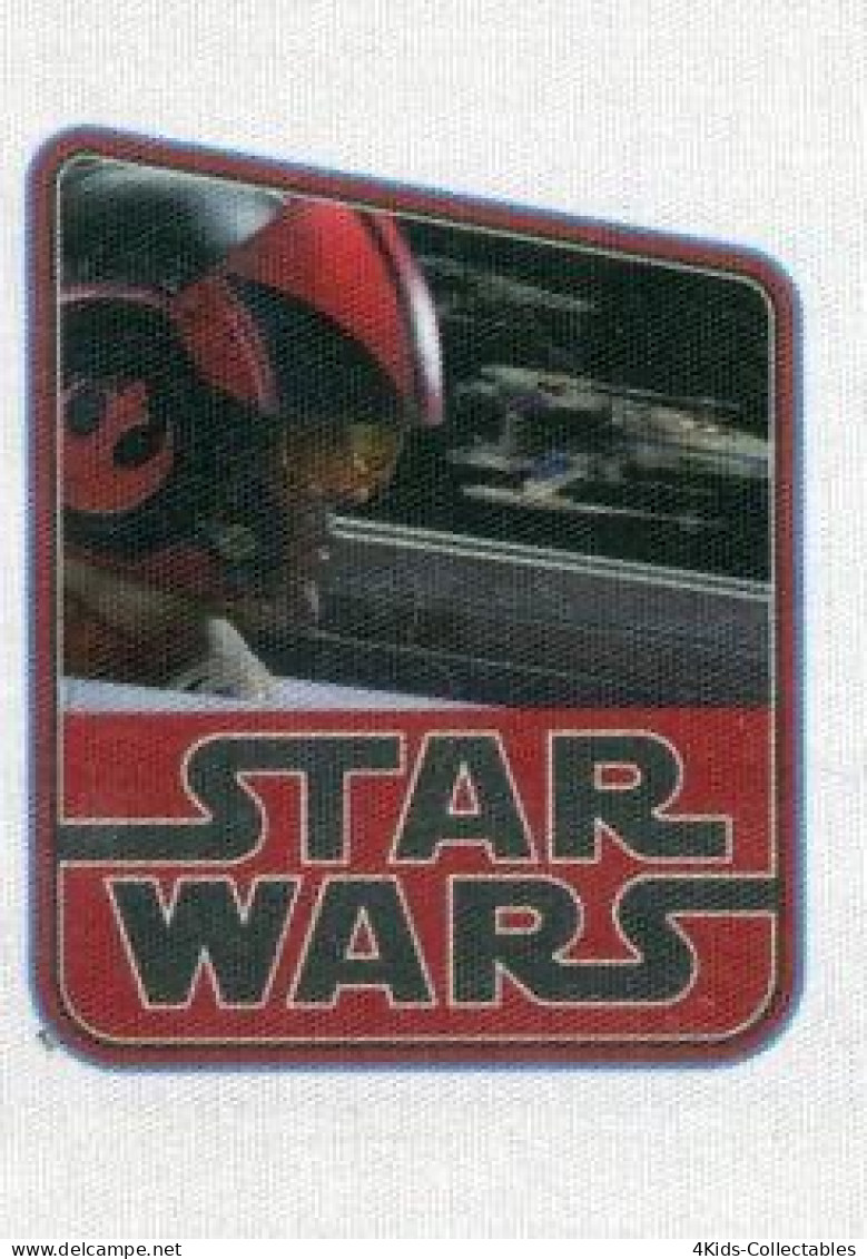 2015 Topps STAR WARS Journey To The Force Awakens "Cloth Stickers" CS-3 Poe Dameron - Star Wars