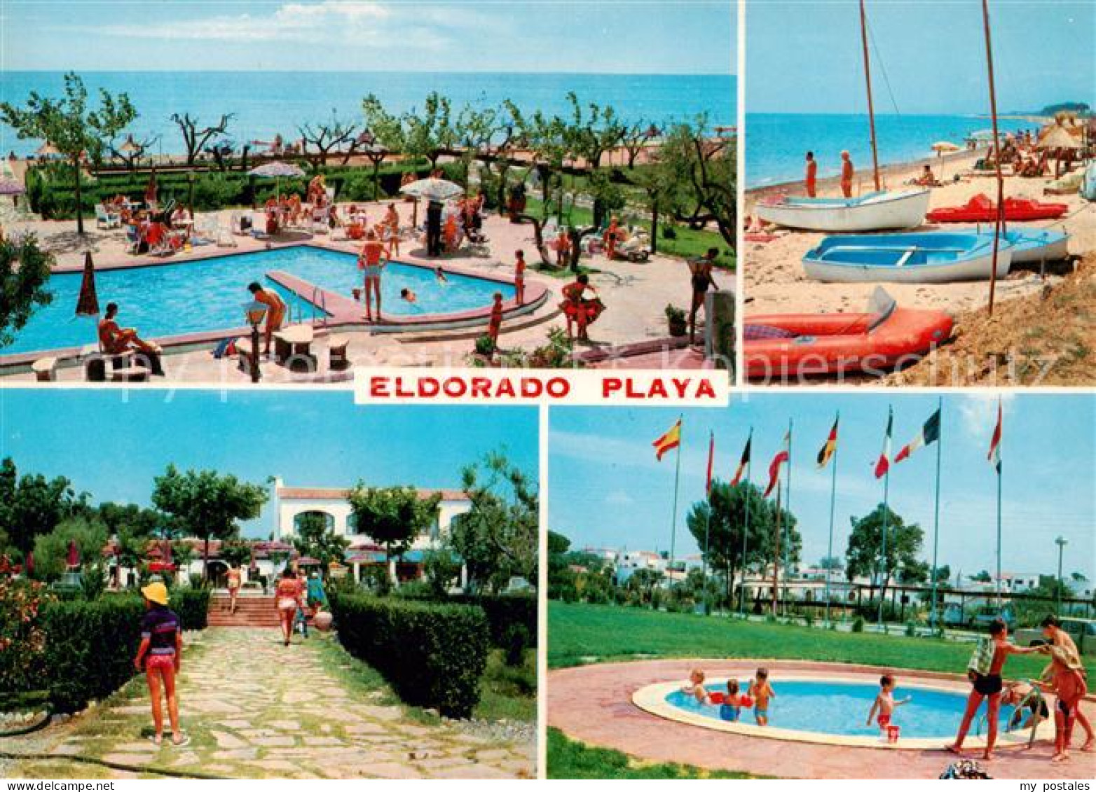 73860876 Cambrils Costa Dorada ES Eldorado Playa Strand Pool Park  - Andere & Zonder Classificatie