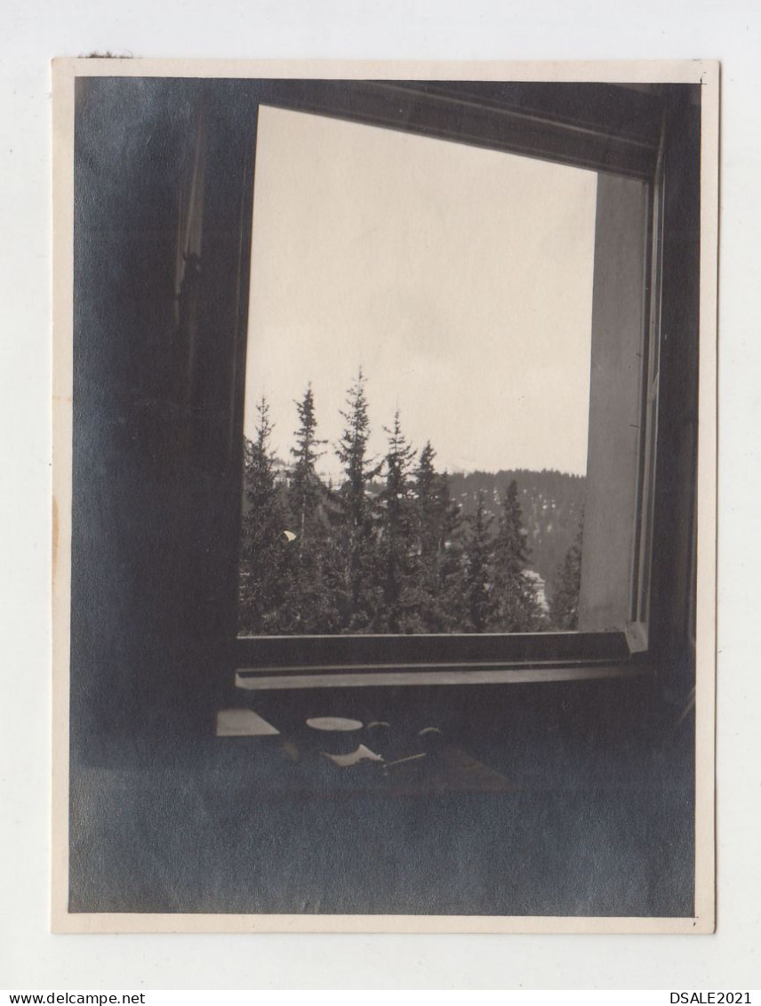 Open Window, Landscape, Scene, Abstract Surreal Vintage Orig Photo 8x10.5cm. (24180) - Voorwerpen