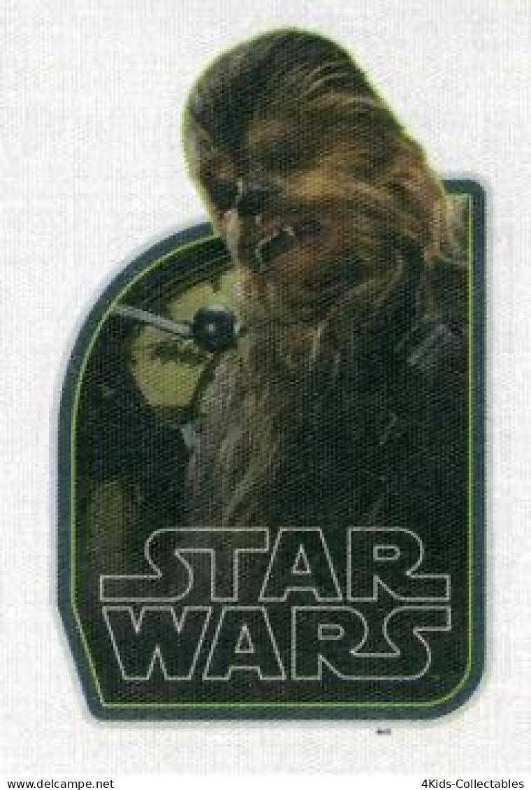 2015 Topps STAR WARS Journey To The Force Awakens "Cloth Stickers" CS-4 Chewbacca - Star Wars