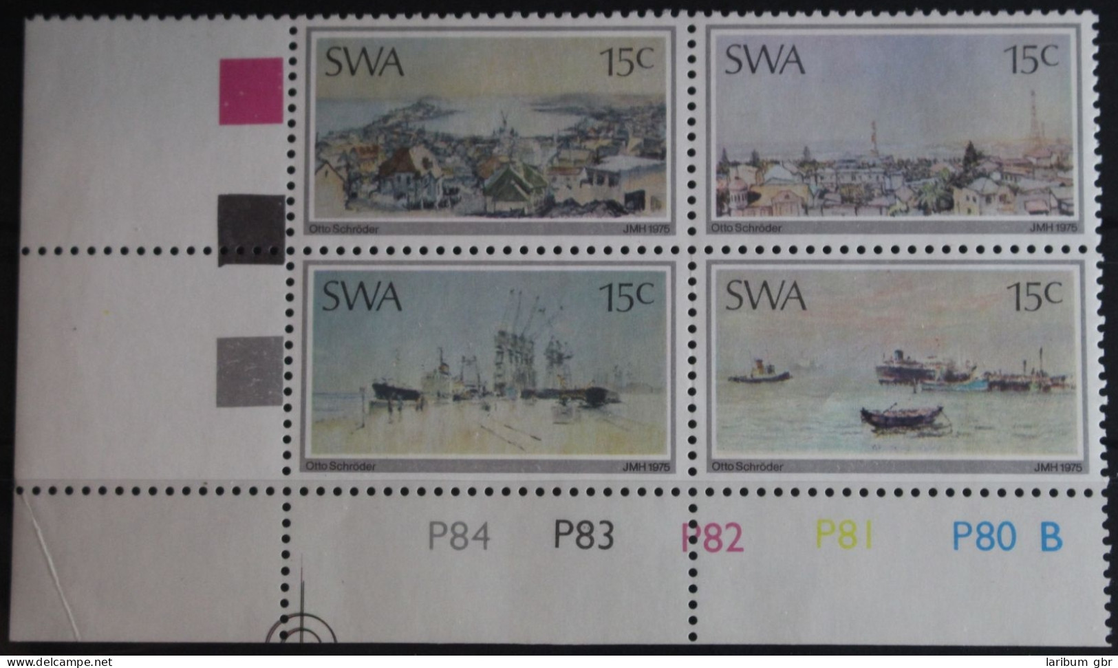 Namibia Südwestafrika 409-412 Postfrisch Als Viererblock #FL484 - Namibia (1990- ...)