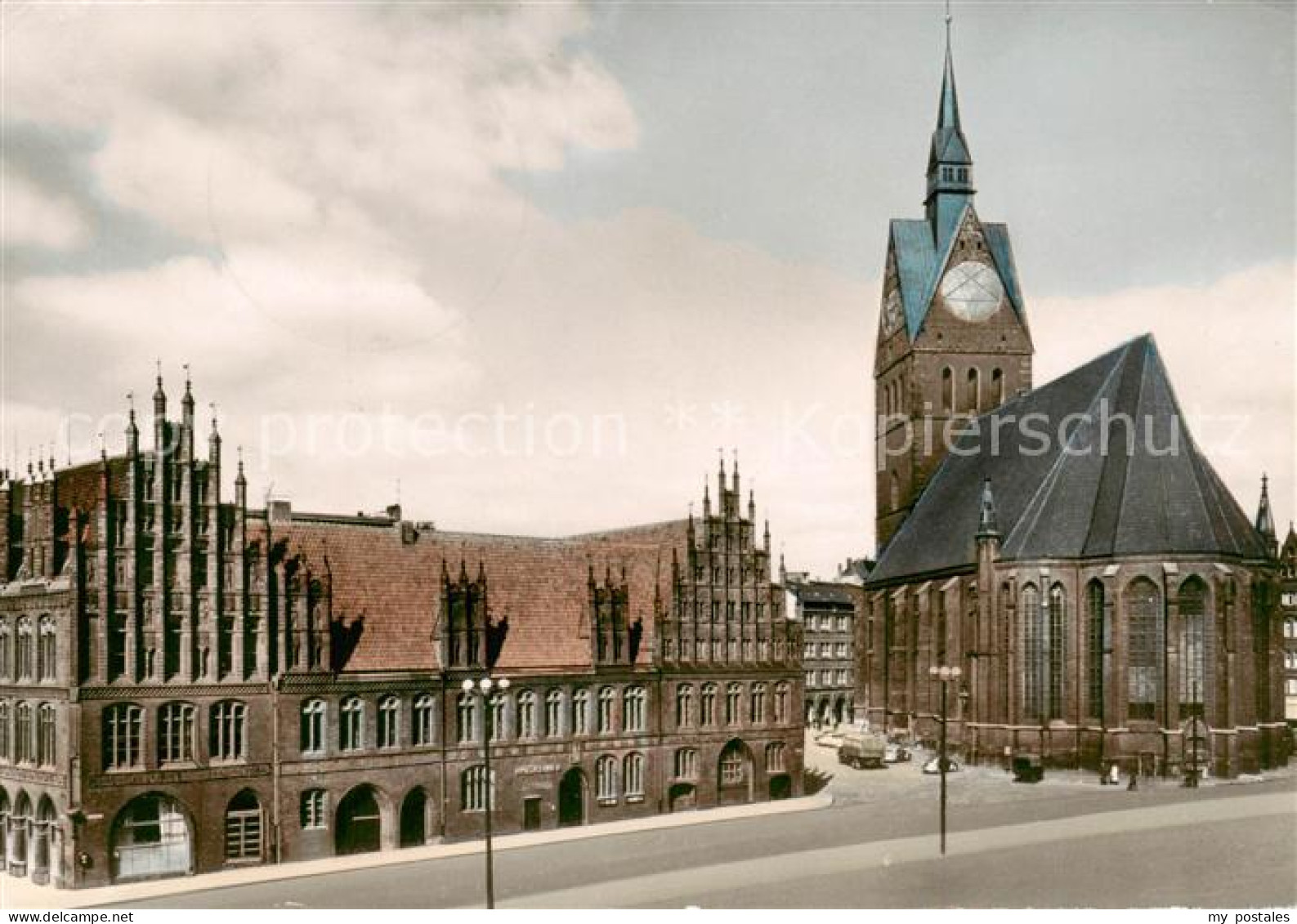 73860831 Hannover Marktkirche Und Altes Rathaus Hannover - Hannover