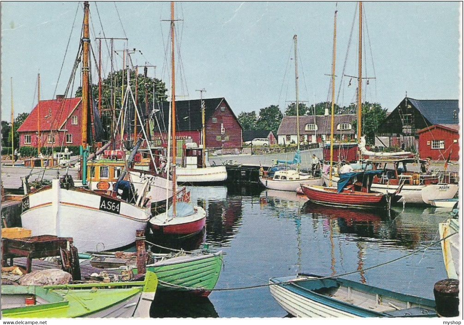 DK129_*   SAMSØ, BALLEN HAVN  *   UNUSED - Danemark