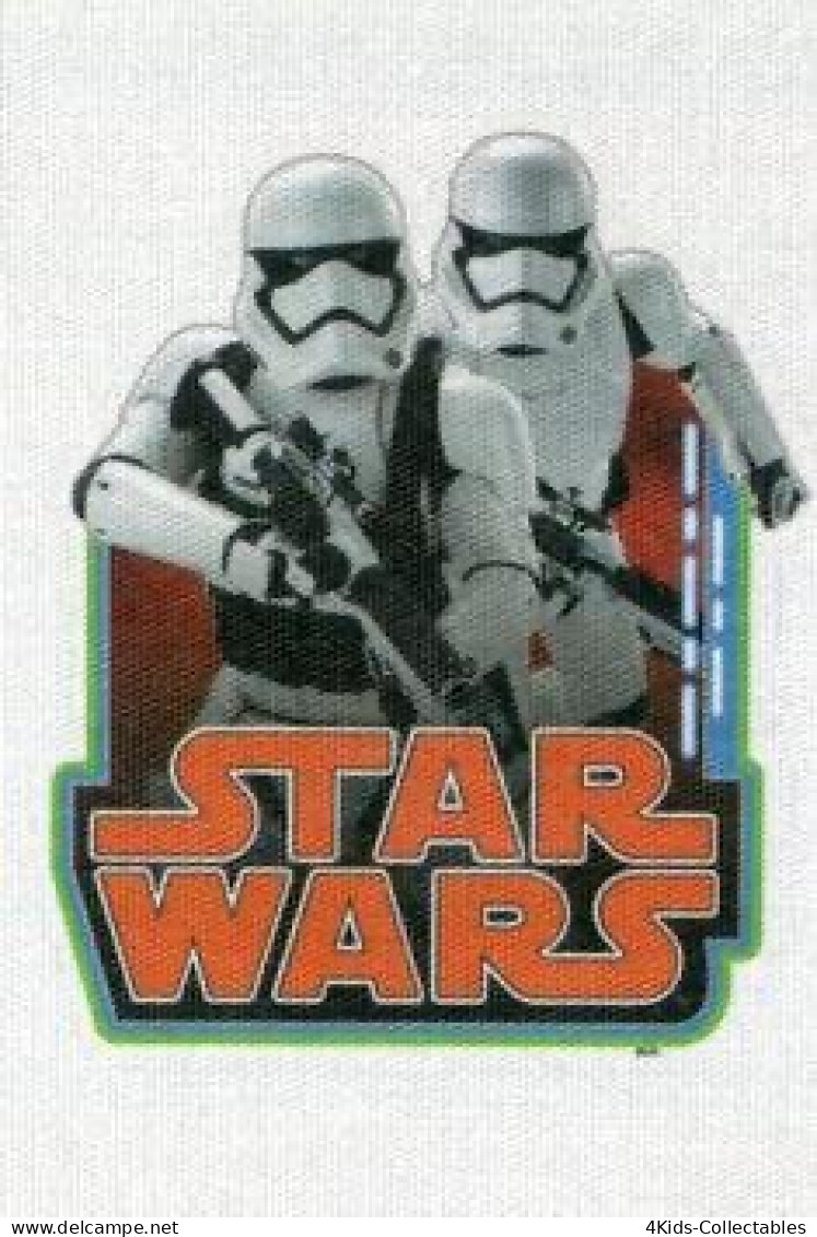 2015 Topps STAR WARS Journey To The Force Awakens "Cloth Stickers" CS-7 Stormtrooper - Star Wars