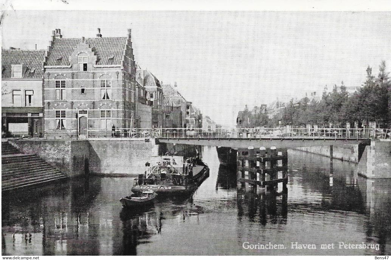 Gorinchem. Haven Met Petersbrug - Gorinchem