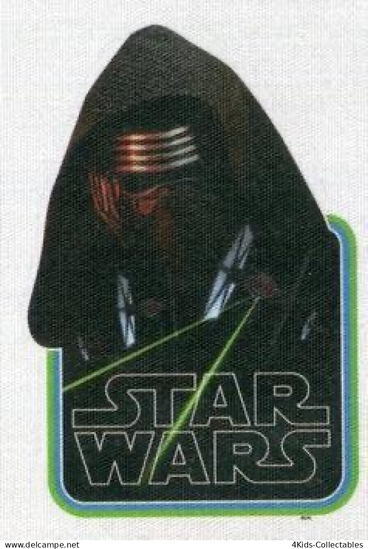 2015 Topps STAR WARS Journey To The Force Awakens "Cloth Stickers" CS-9 Kylo Ren W/TIEs - Star Wars