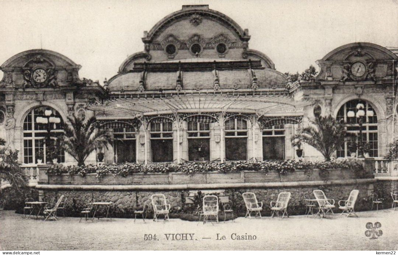 CPA 03 VICHY LE CASINO - Vichy