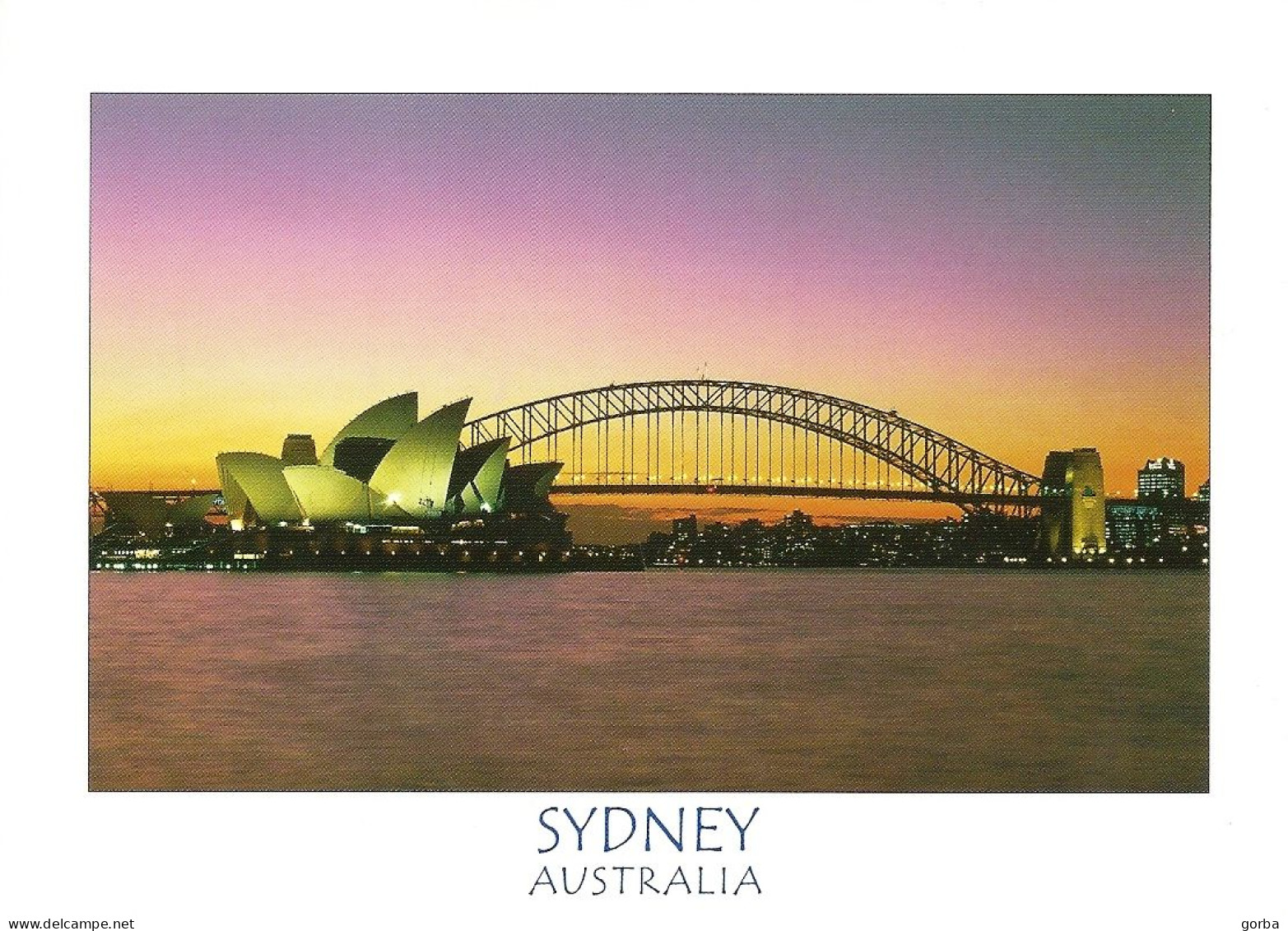 *CPM - AUSTRALIE - SYDNEY - L'Opéra Et Le Pont - Sydney