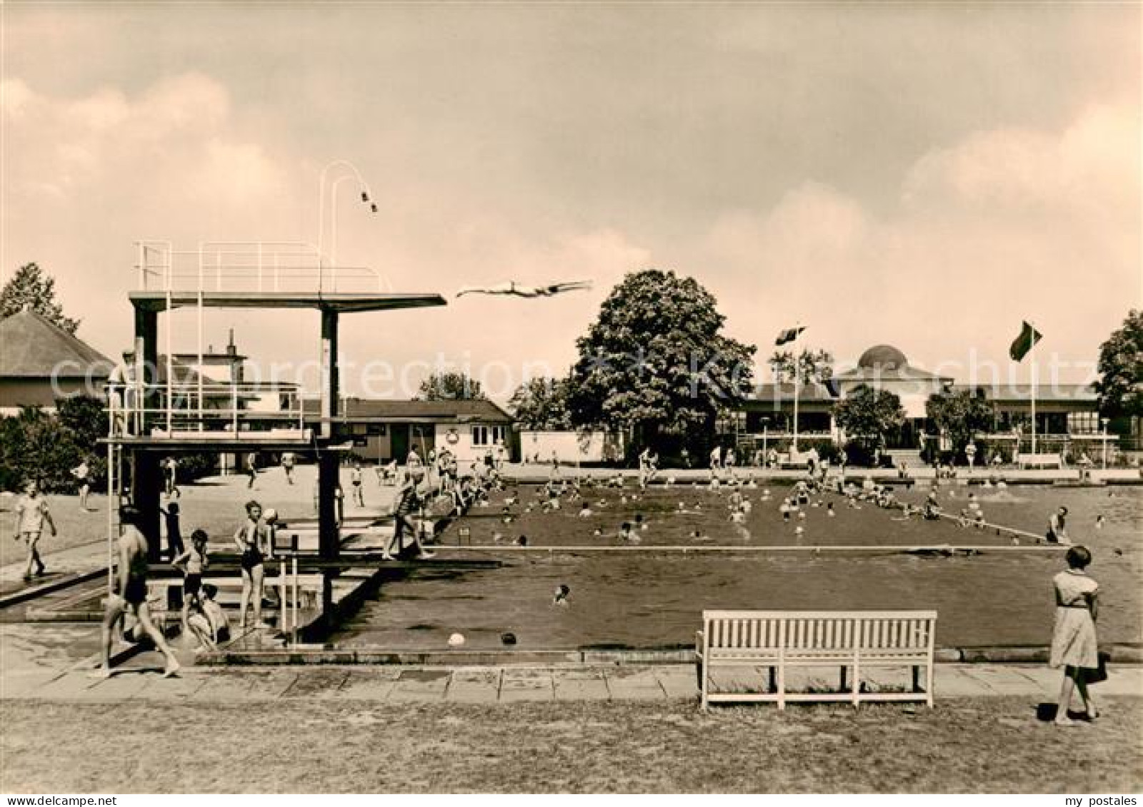 73860642 Waltershausen Gotha Freibad Schwimmbad Waltershausen Gotha - Sonstige & Ohne Zuordnung