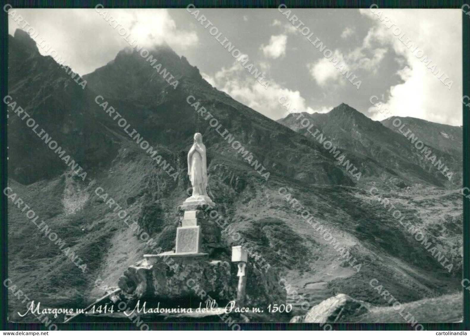 Torino Usseglio Margone Foto FG Cartolina KB2119 - Sonstige & Ohne Zuordnung