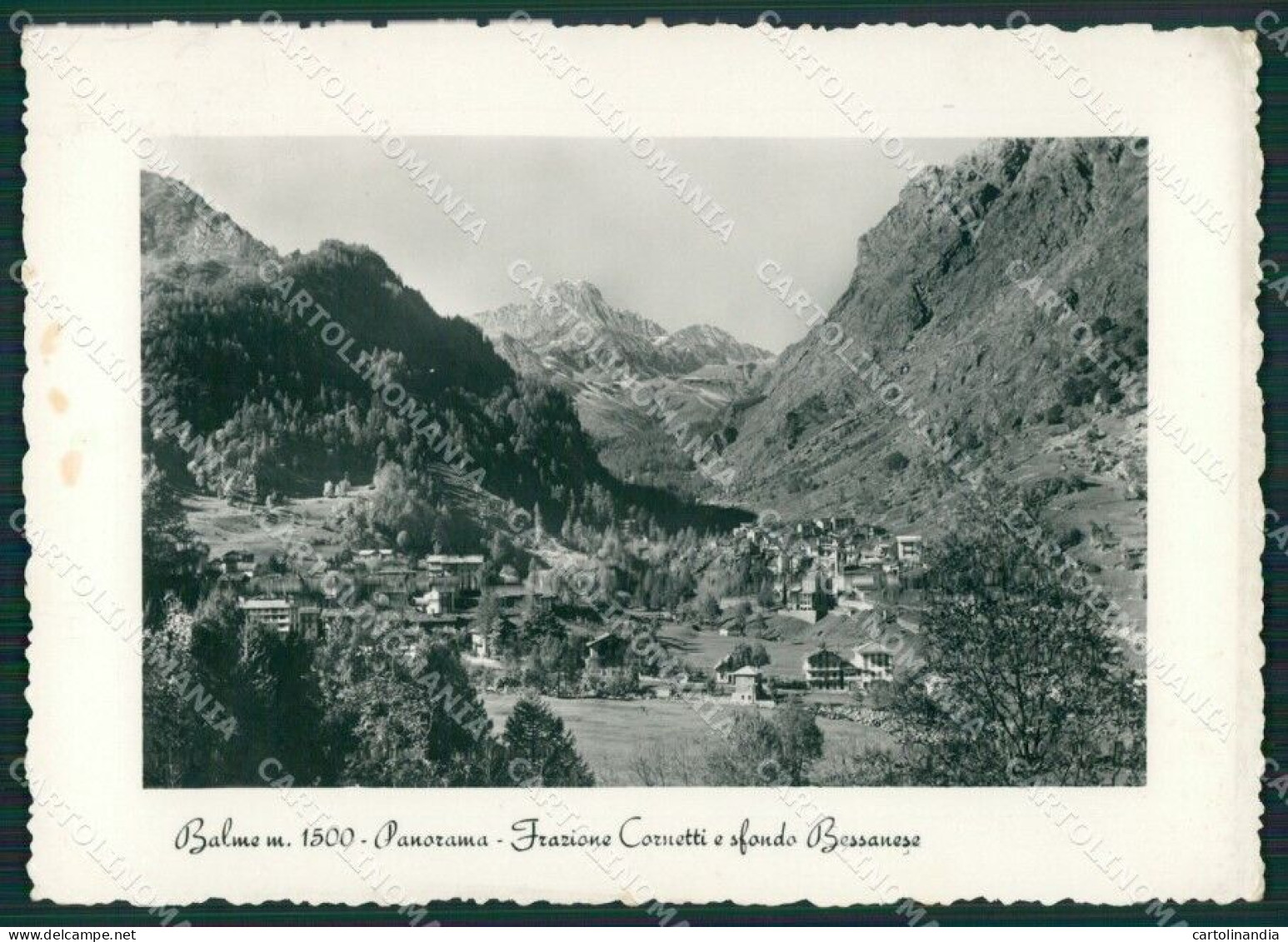 Torino Balme Cornetti Bessanese Foto FG Cartolina KB2137 - Other & Unclassified