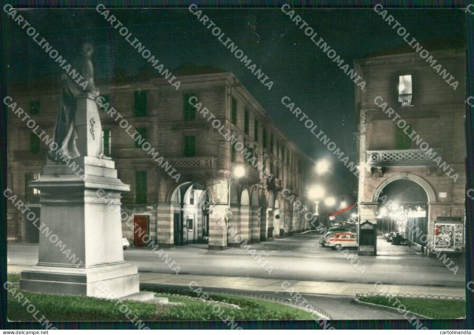 Cuneo Saluzzo Auto Foto FG Cartolina KB2143 - Cuneo