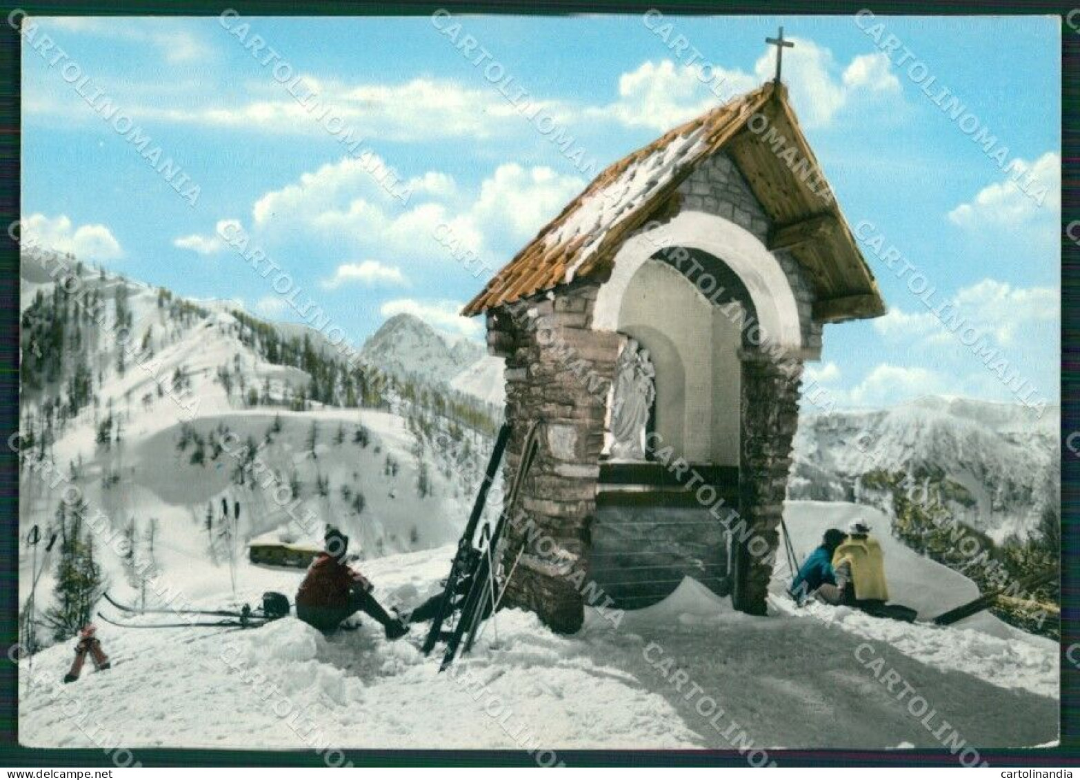 Torino Bardonecchia Nevicata Foto FG Cartolina KB2173 - Altri & Non Classificati