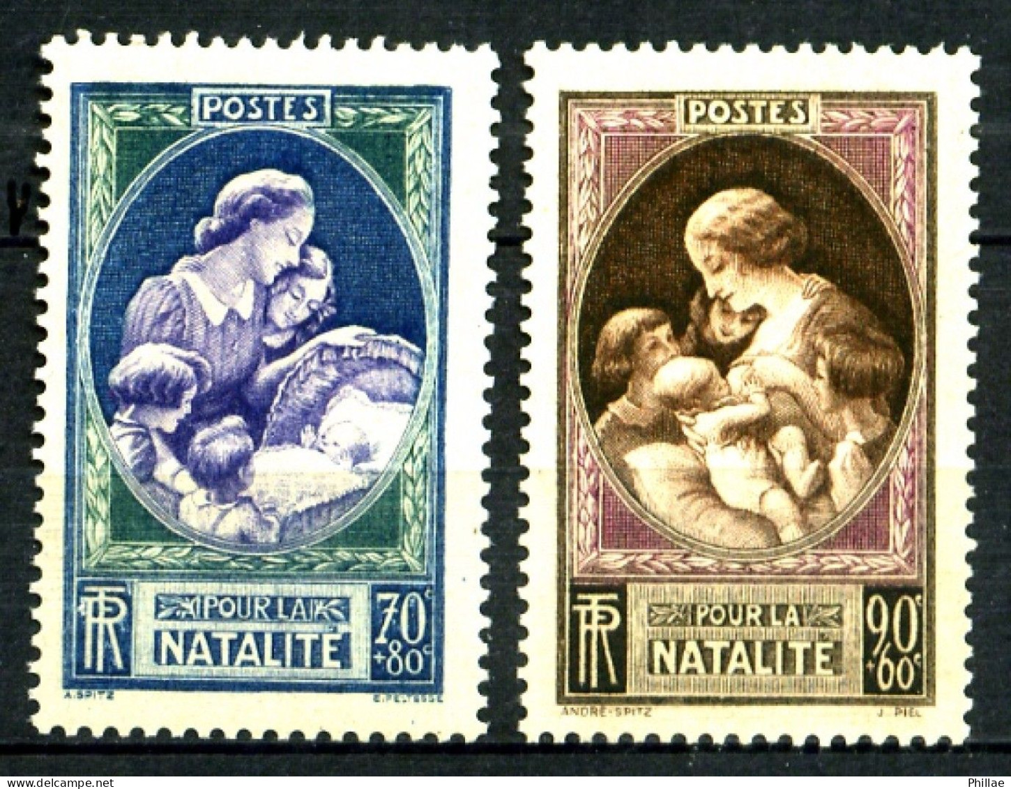 440/441 - Paire Natalité - 440 : Neuf N** Et 441 : Neuf N* - TB - Unused Stamps