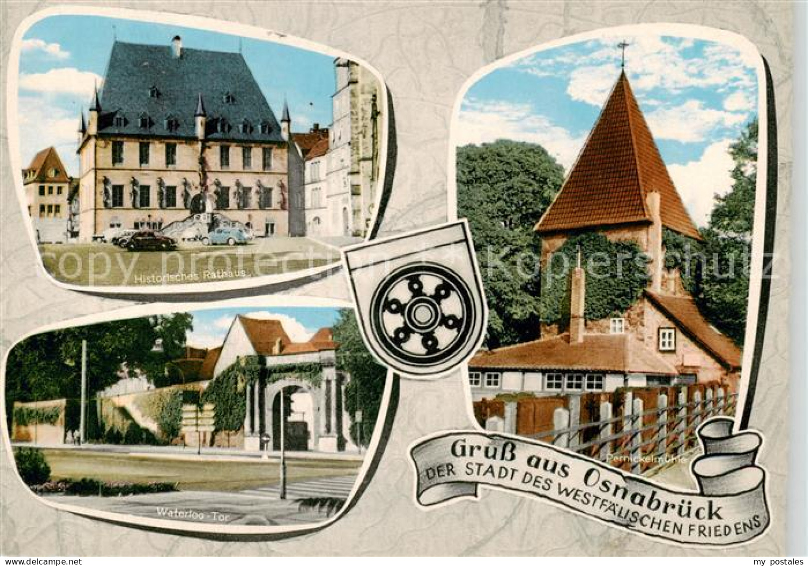 73860621 Osnabrueck Die Stadt Des Westfaelischen Friedens Historisches Rathaus W - Osnabrueck