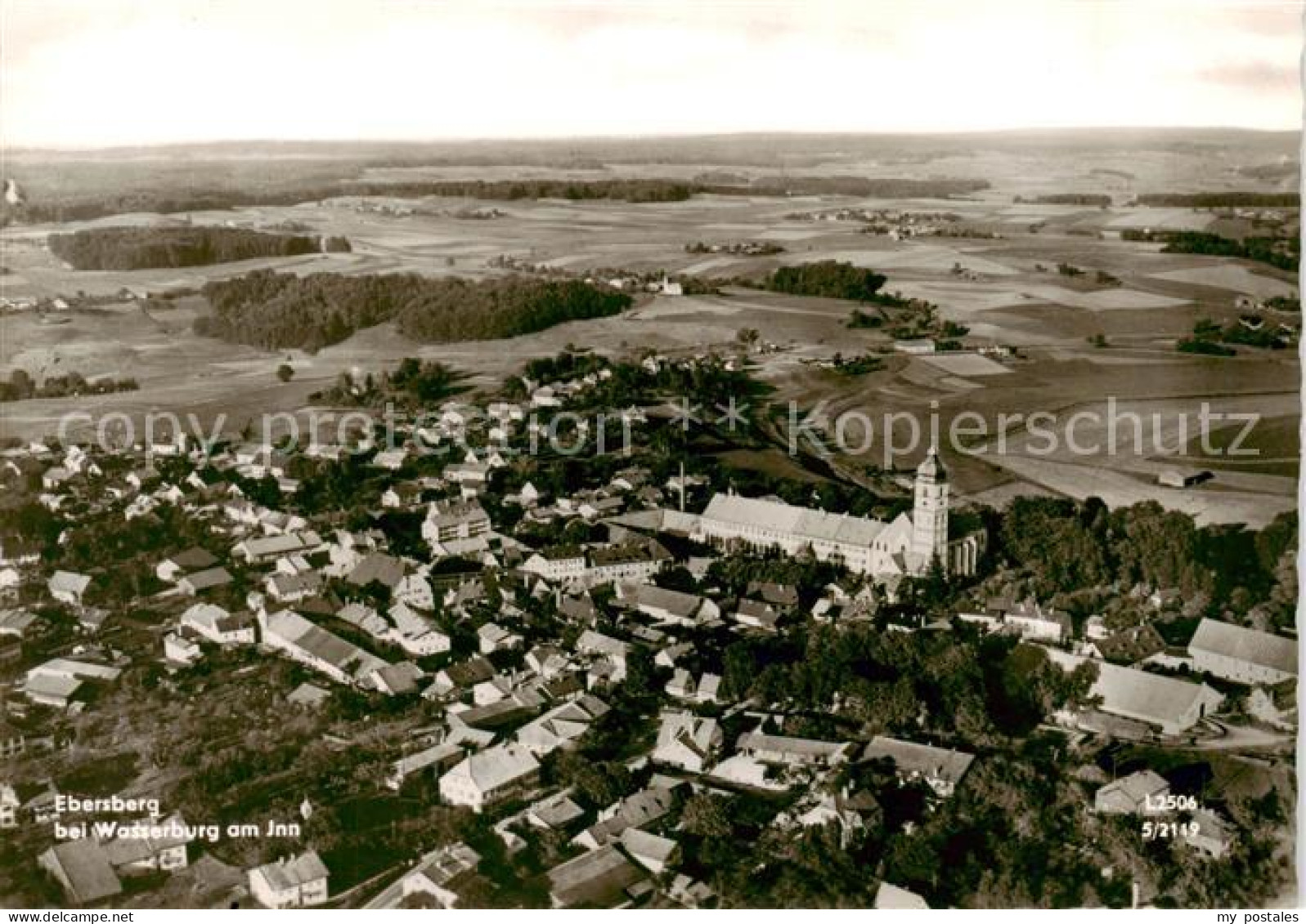 73860615 Ebersberg Oberbayern Fliegeraufnahme Ebersberg Oberbayern - Ebersberg