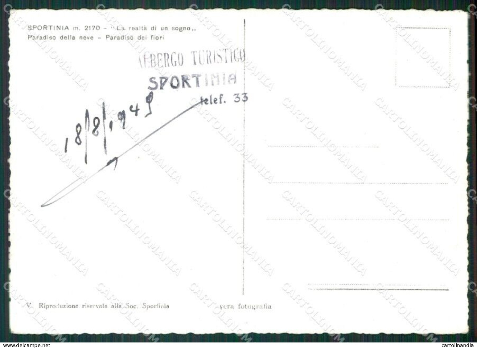 Torino Sauze D'Oulx Sportinia FG Cartolina KB1974 - Altri & Non Classificati