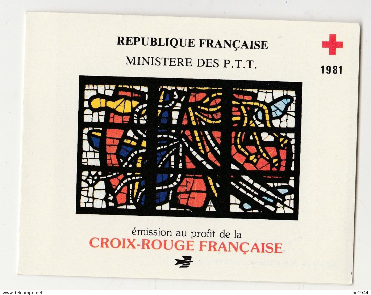 France Carnet Croix Rouge N° 2030 ** Année 1981 Sacré Coeur D'Audincourt - Rode Kruis