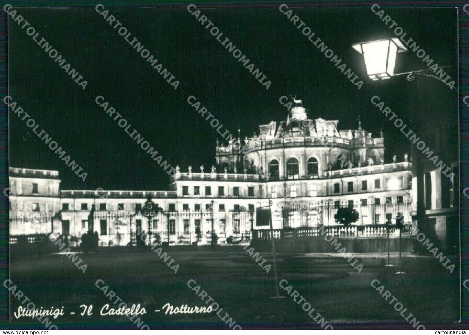 Torino Nichelino Stupinigi Castello Foto FG Cartolina KB2032 - Otros & Sin Clasificación