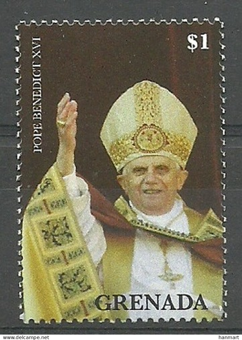 Grenada 2007 Mi 5850 MNH  (ZS2 GRD5850) - Popes