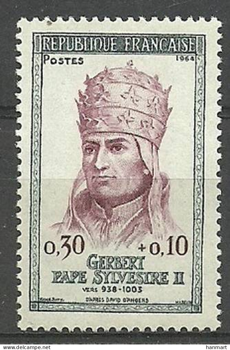 France 1964 Mi 1479 MNH  (ZE1 FRN1479) - Sonstige