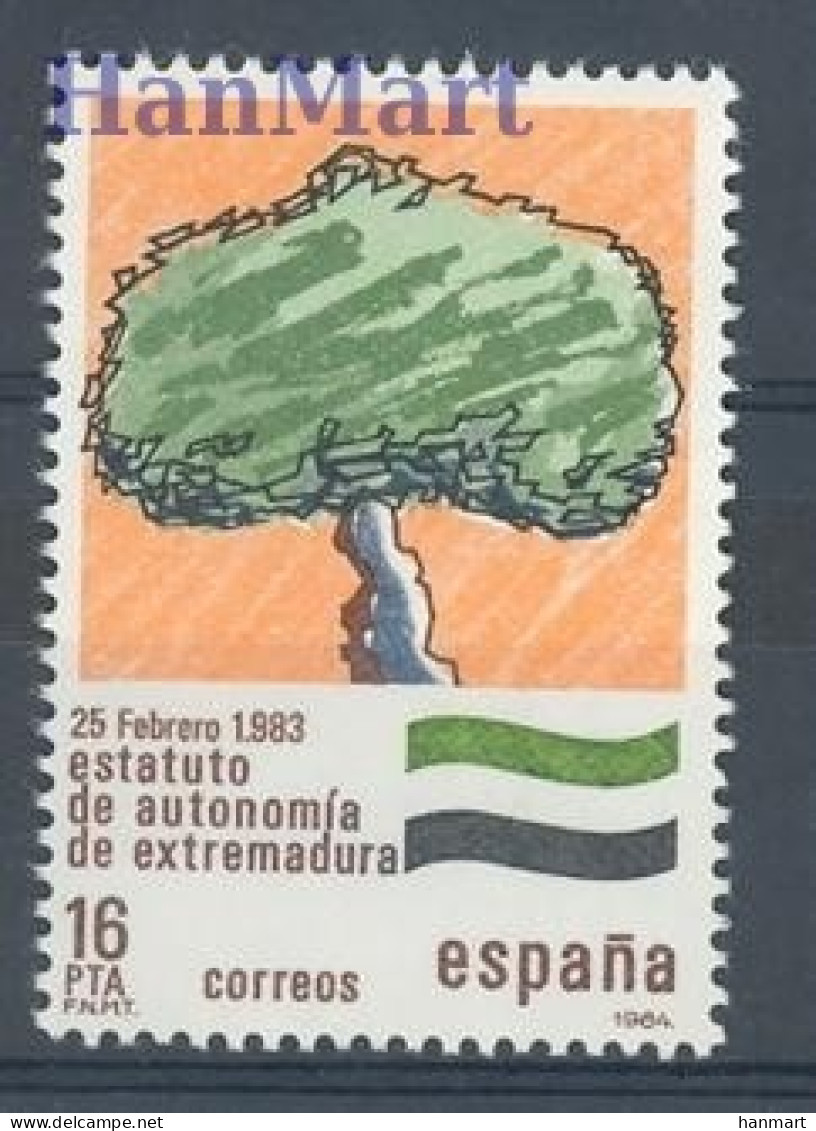 Spain 1984 Mi 2621 MNH  (ZE1 SPN2621) - Stamps