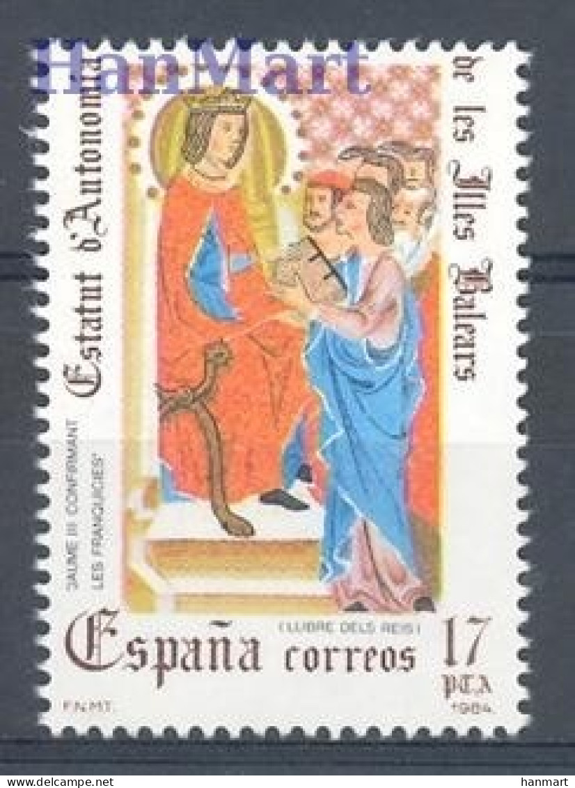 Spain 1984 Mi 2640 MNH  (ZE1 SPN2640) - Koniklijke Families