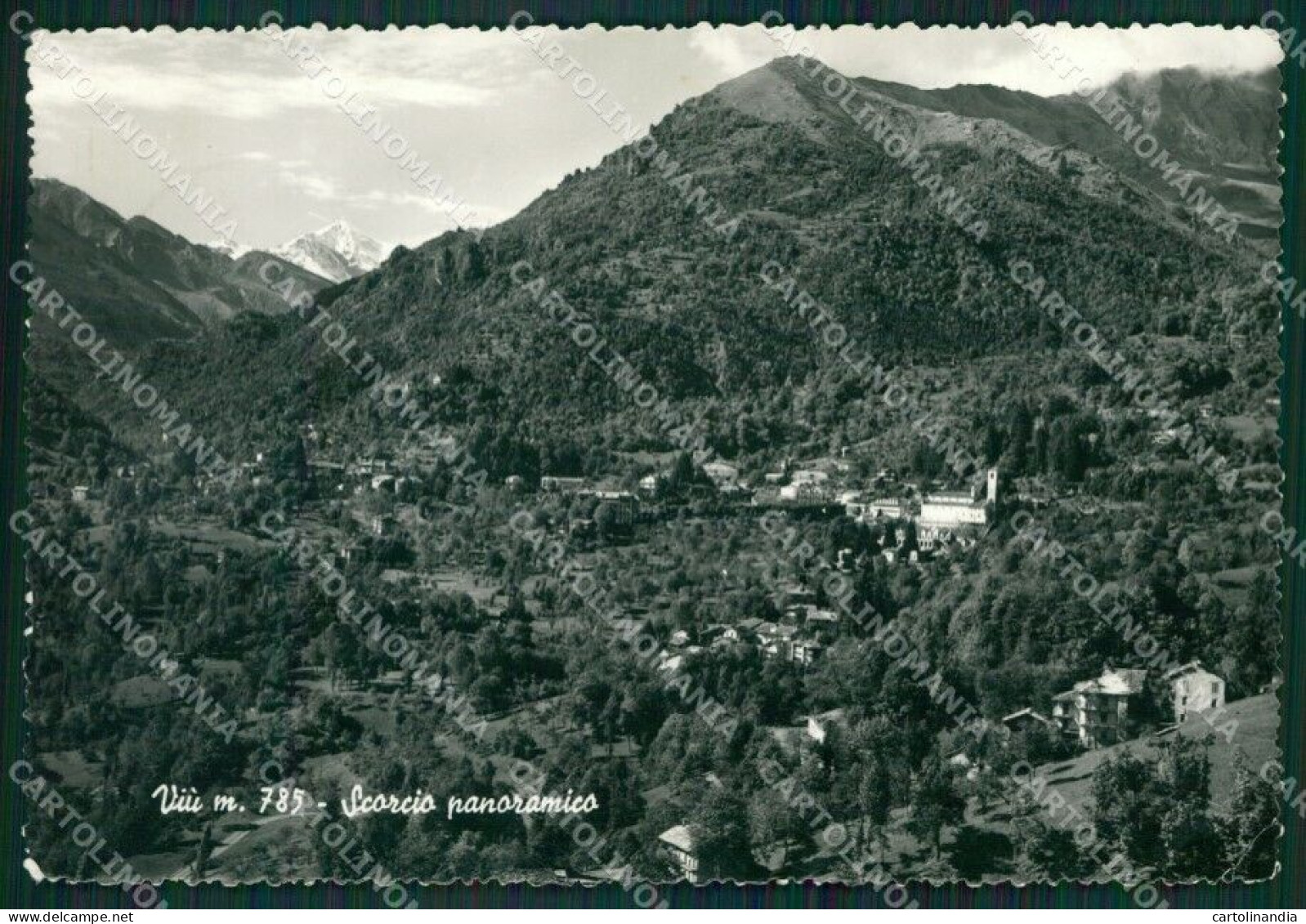 Torino Viù PIEGHINA Foto FG Cartolina KB2041 - Sonstige & Ohne Zuordnung