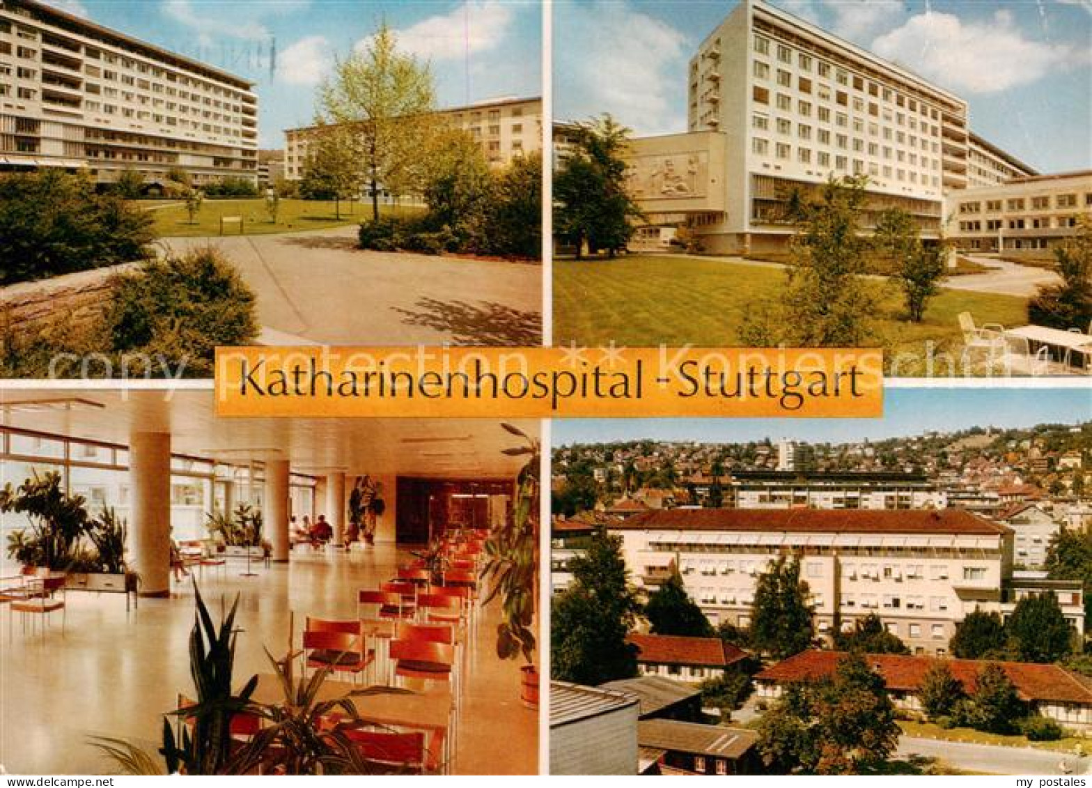 73860562 Stuttgart Katharinenhospital Foyer Teilansichten Stuttgart - Stuttgart