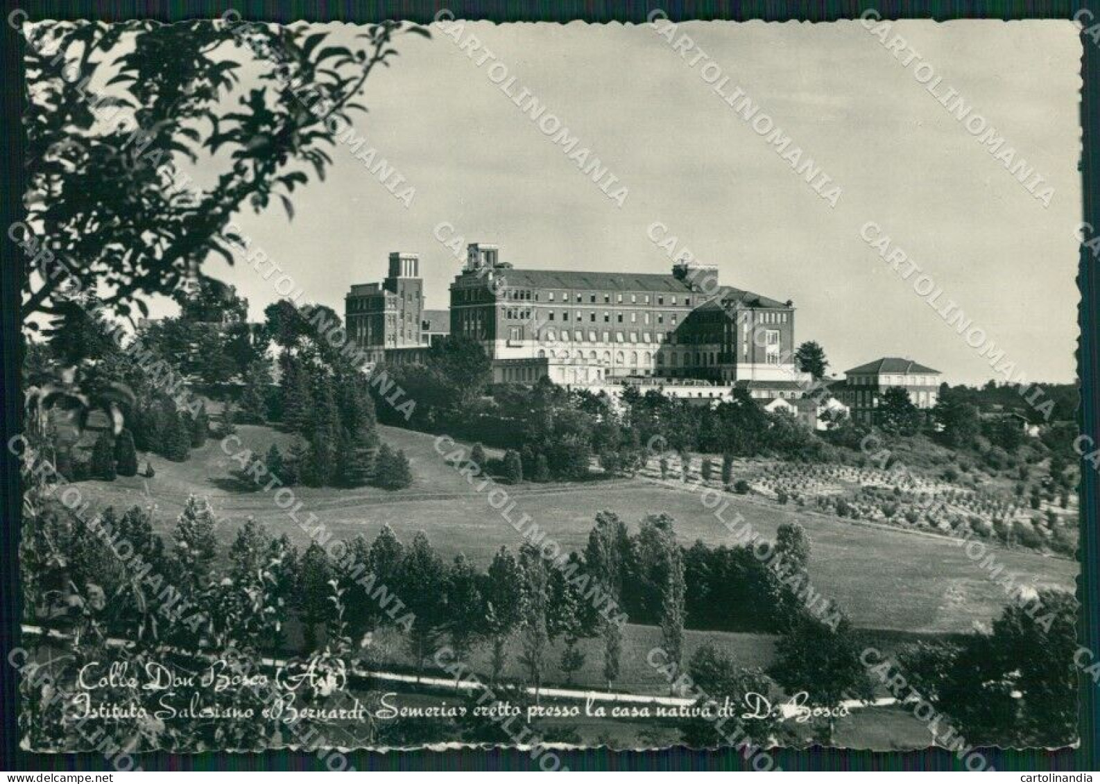 Asti Castelnuovo Colle Don Bosco Foto FG Cartolina KB1982 - Asti