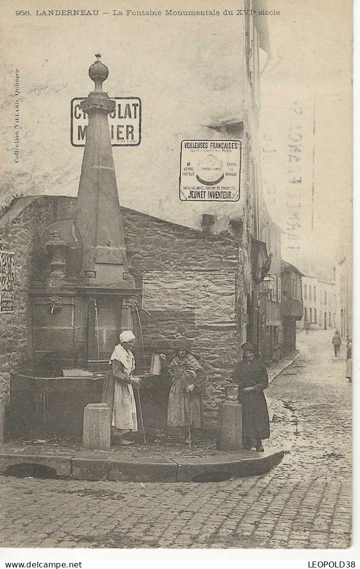 LANDERNEAU Fontaine Monumentale - Landerneau