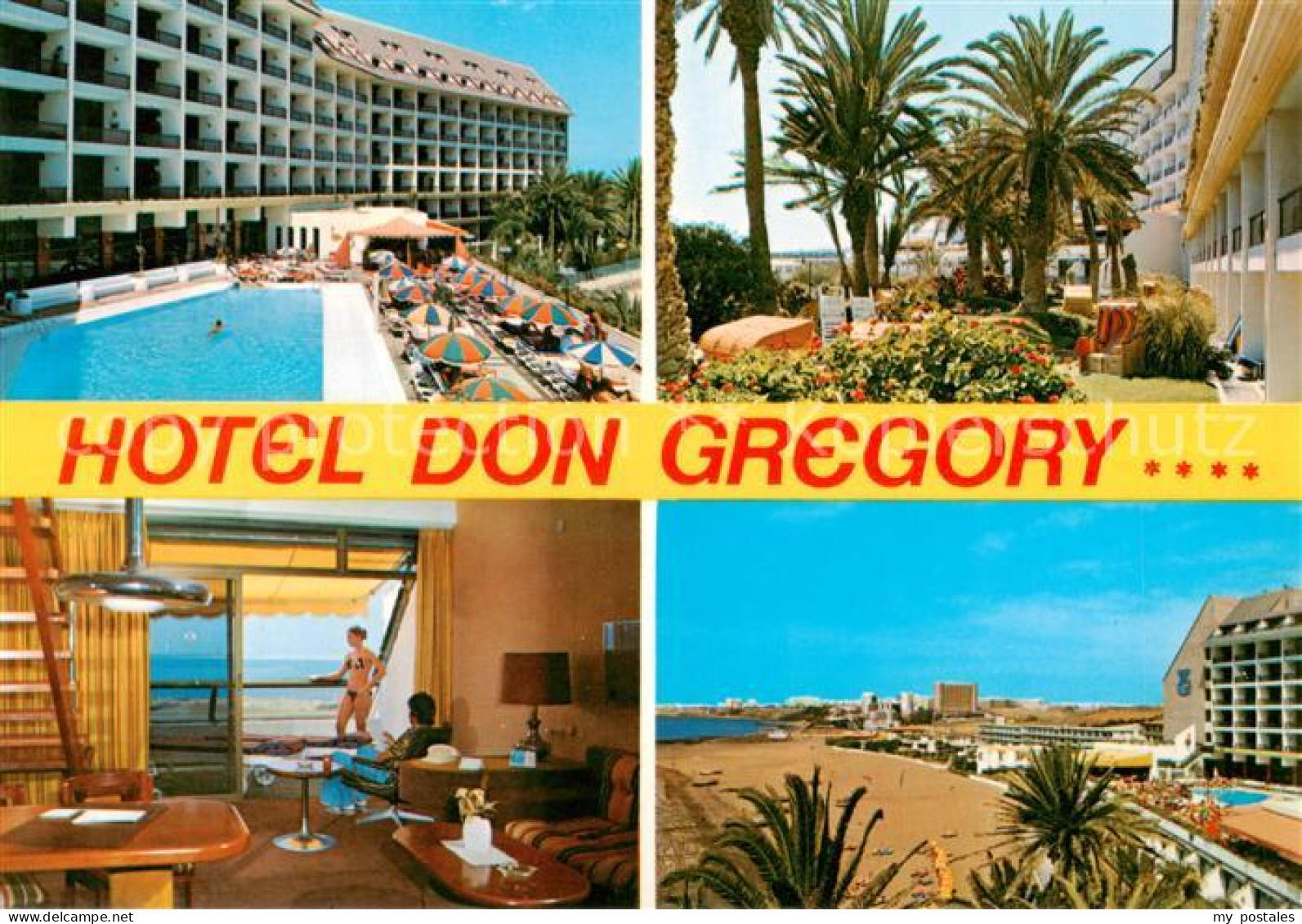 73860556 San Agustin Gran Canaria Hotel Don Gregory Pool Zimmer Palmen Strand Sa - Sonstige & Ohne Zuordnung