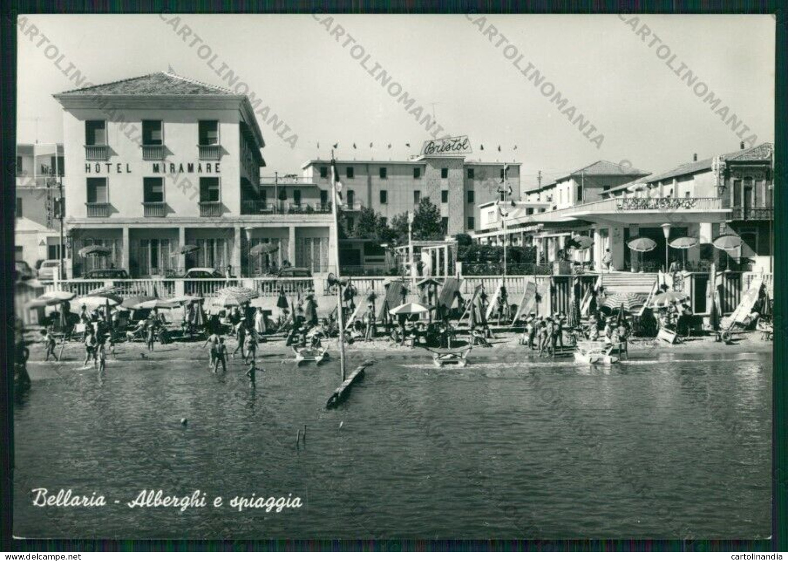 Rimini Bellaria Foto FG Cartolina KB1100 - Rimini