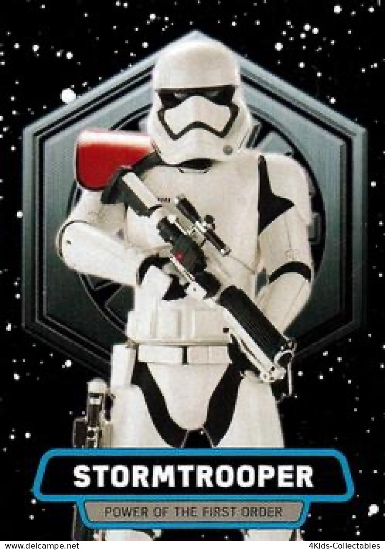 2015 Topps STAR WARS Journey To The Force Awakens "Power Of The First Order" FO-3 Stormtrooper - Star Wars