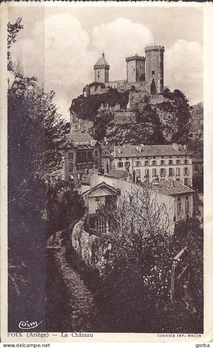 *CPA - 09 FOIX Le Château - Foix