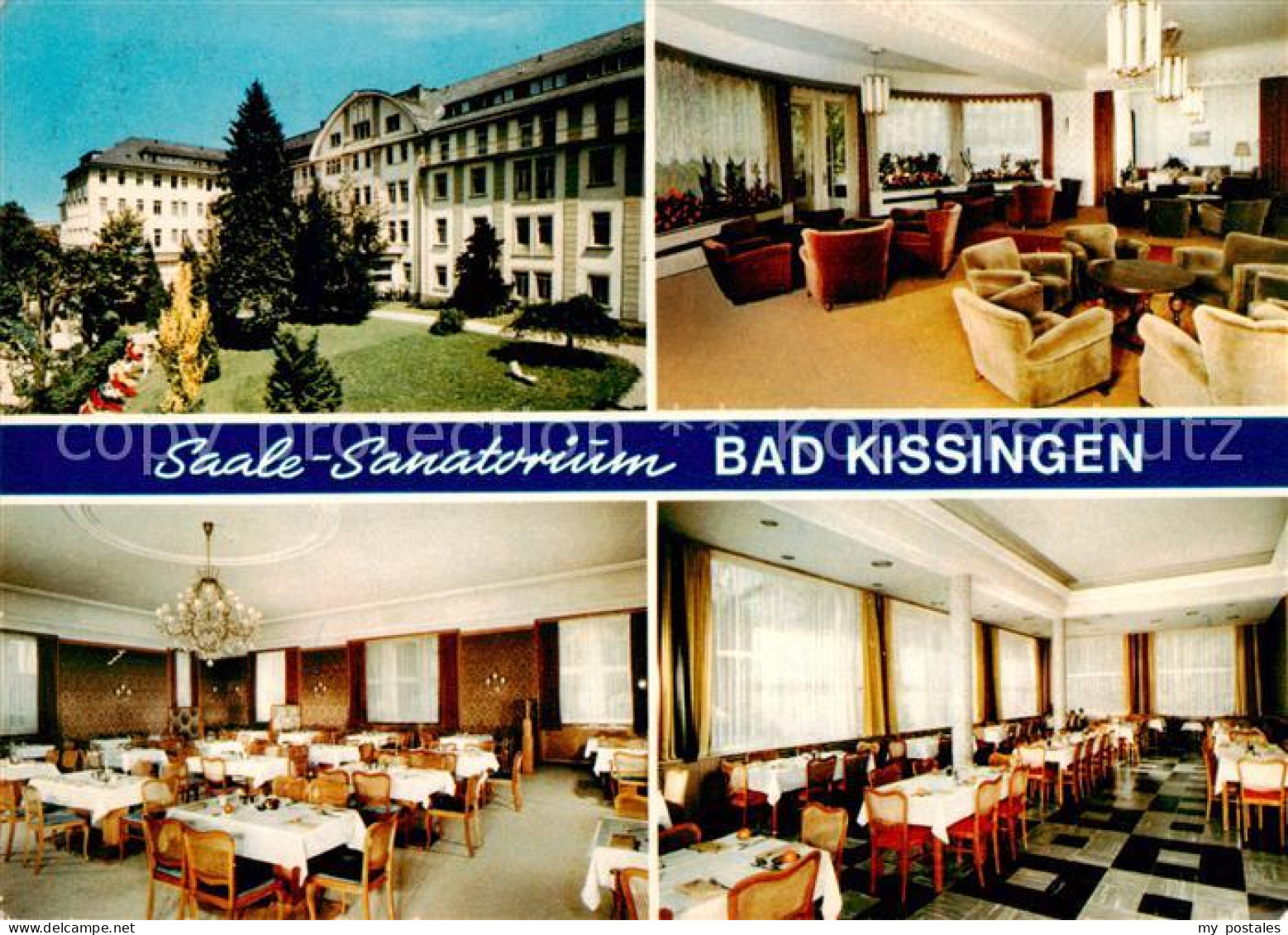 73860493 Bad Kissingen Saale Sanatorium Speise Und Aufenthaltsraum Bad Kissingen - Bad Kissingen