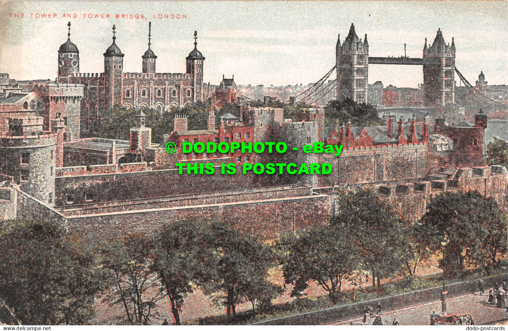 R508028 The Tower And Tower Bridge. London - Other & Unclassified