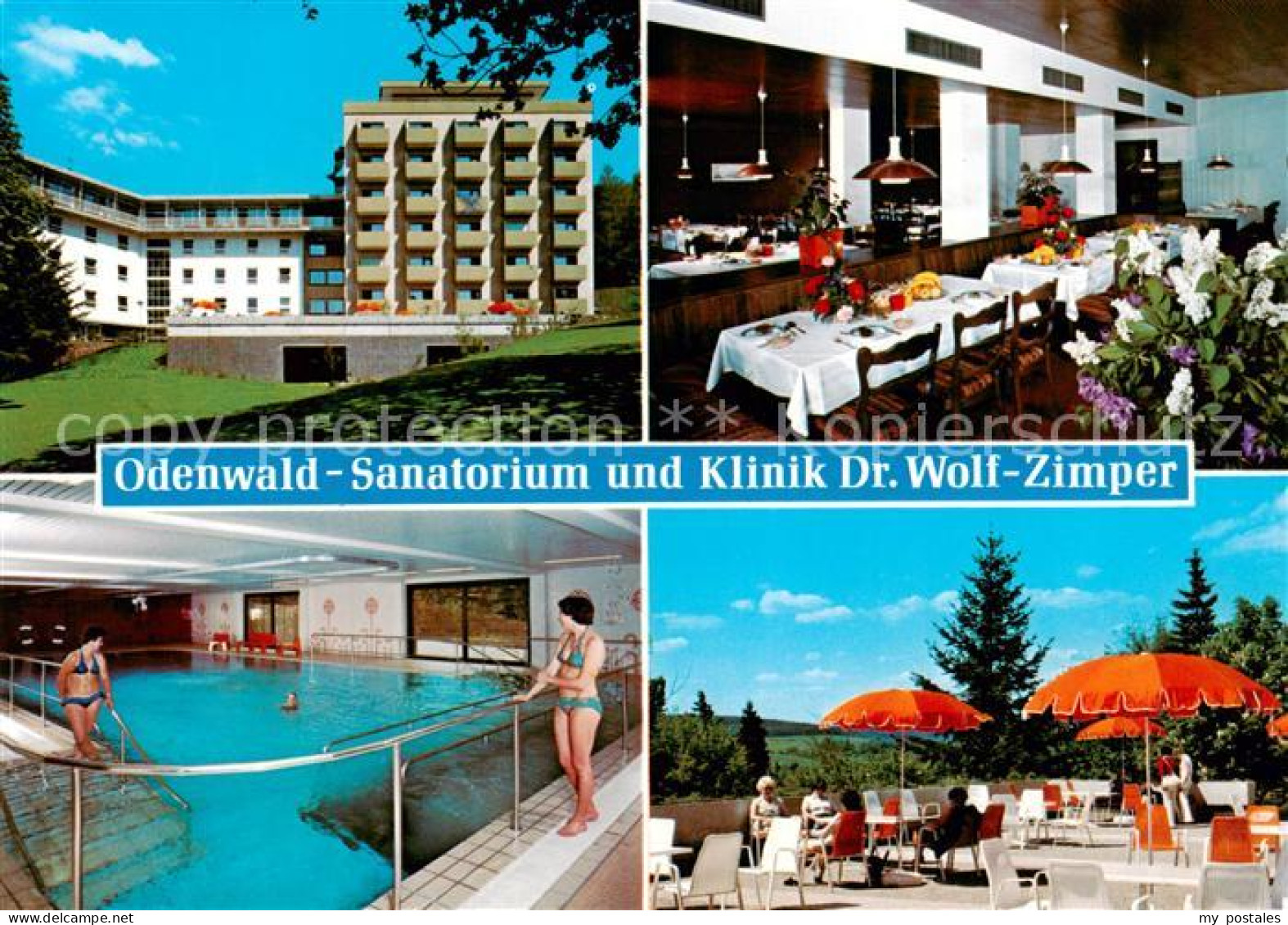 73860488 Bad Koenig Odenwald Odenwald Sanatorium Und Klinik Dr Wolf Zimper Halle - Bad Koenig
